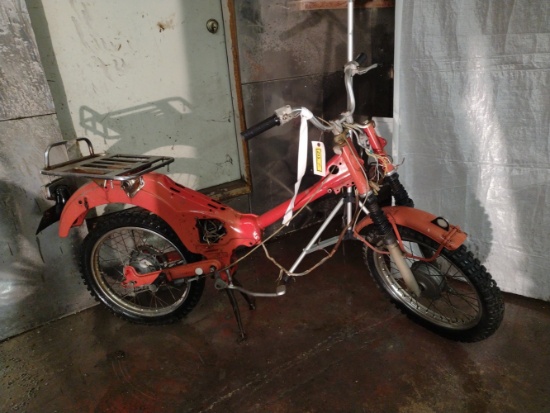 Honda motorcycle frame project bike
