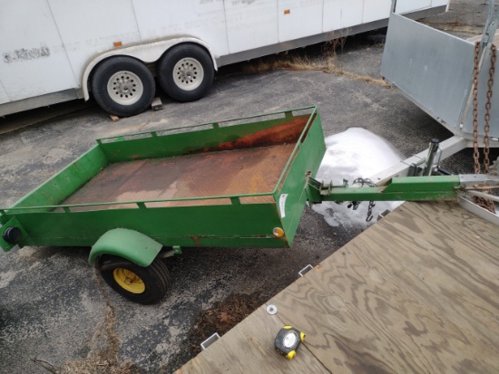 Small trailer 7 ft long 42 in wide no title