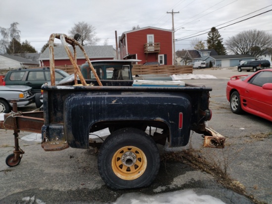 GMC truck box trailer