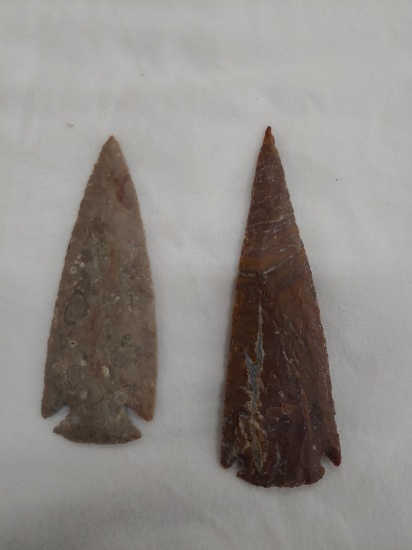 Native American Spear Tips,  5" , 5.25.