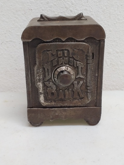 Metal Combination Coin Deposit Bank