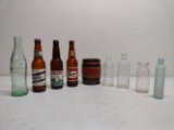 Collectible Bottles and Bank