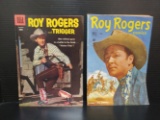 1951 & 58 Dell Roy Rogers 10 Cent Comics