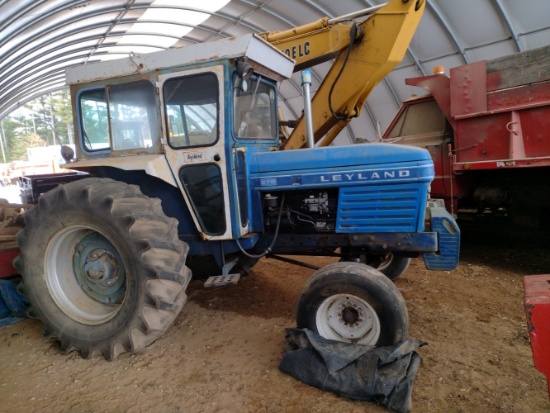 Leland 270 diesel tractor with cab