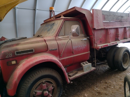 Chevy C/60 dump truck