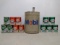Spur Cardboard, Quaker State Metal Motor Oil Cans & Mobile Motor Oil Can