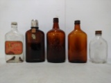 Glass Alcohol Bottles