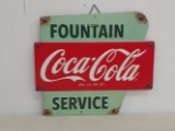 SST Embossed Coca-Cola Sign