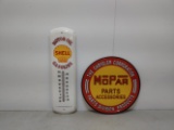 SST Shell Thermometer & Mopar Sign