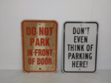 2 X SST No Parking Signs