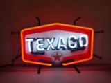 Texaco Hexagon Neon Sign