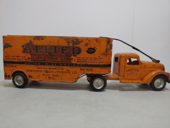 Buddy L Allied Van Semi Toy