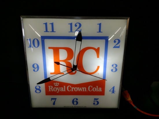 PAM RC Royal Crown Cola Advertising Clock