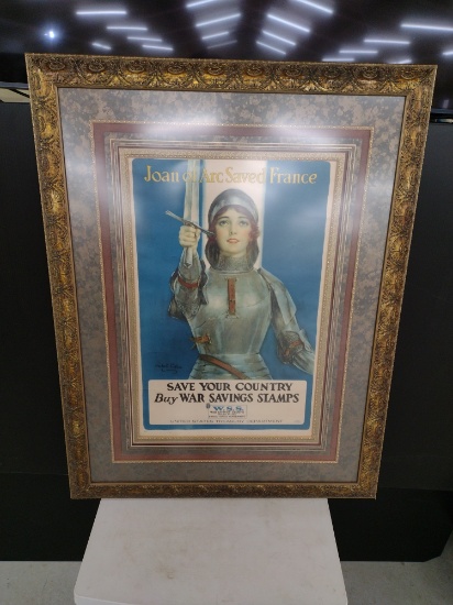 Joan of Arc Lithograph Print by W. Haskell Coffin