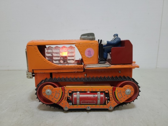1950s-60s TN Piston Tractor Tin Toy