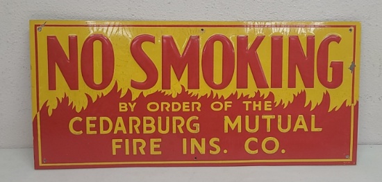 SST Embossed,  No Smoking Sign