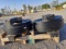 LOTE DE (2) RUEDAS GUIA (NUEVAS)