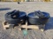 LOTE DE (2) RUEDAS GUIA (NUEVAS)