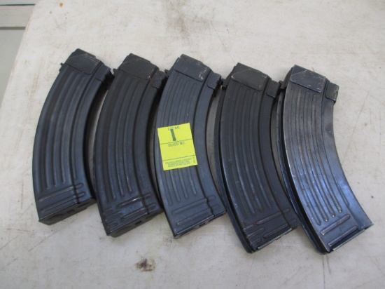 (5) METAL AK47 MAGAZINES