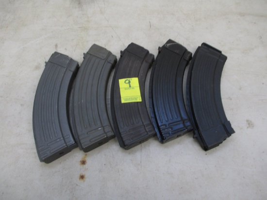 (5) METAL AK47 MAGAZINES