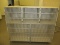 BANK CAGES-3 TOP UNITS MEASURE WW W X 26 D X 21 H 2 BOTTOM MEASURE 33 W X 26 D 30 IN TALL