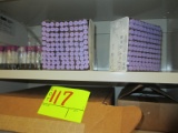 LOT-ASSORTED BLOOD SAMPLE  COLLECTION  VIALS