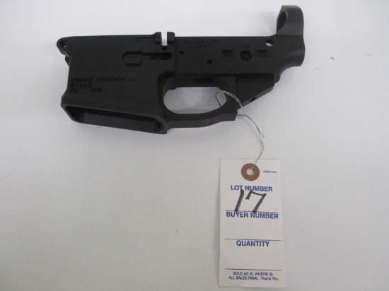 STRIPPED  RECEIVER-MODEL E4-MULTI CALIBER-ENGAGE ARMAMENT-FORGE MILL