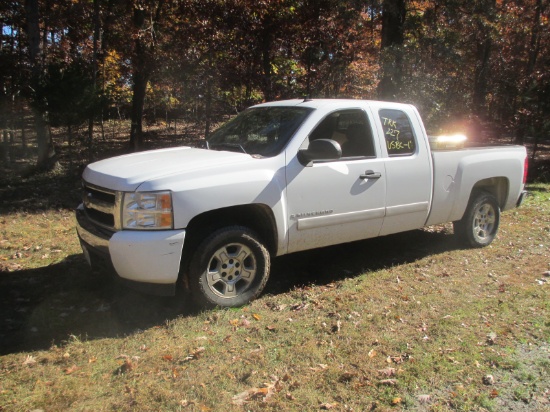 2008 CHEVROLET EXTENDED CAB 2 WD PICKUP