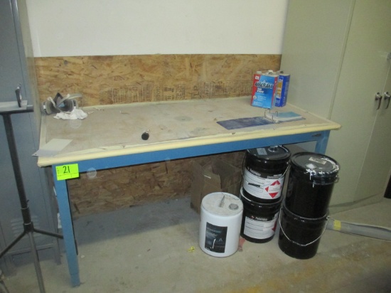 6 FT METAL WORKBENCH