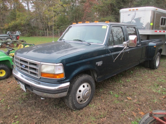 1997 FORD F-350 DIESEL DUALLY PICK UP 2 WD