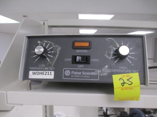 INCUBATOR-FISHER SCIENTIFIC DRY BATH