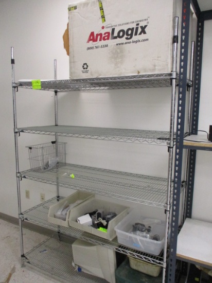 5 X 6 X 2 FT. METRO STYLE SHELVING UNIT