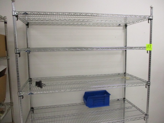 5 X 6 X 2 FT METRO STYLE SHELVING W/CASTERS