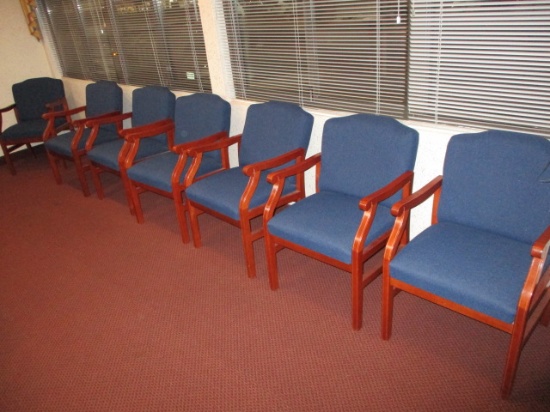 LOT-(7) WAITING ROOM CHAIRS