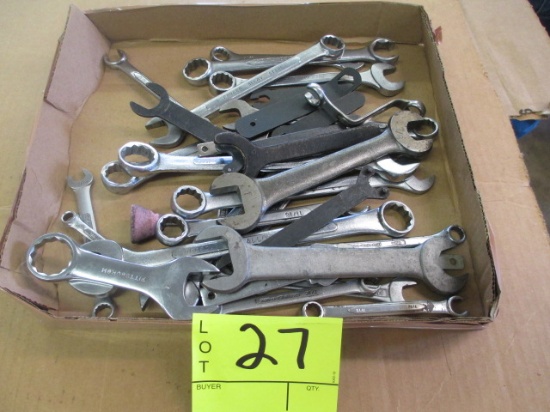 BOX LOT-ASST. STD WRENCHES