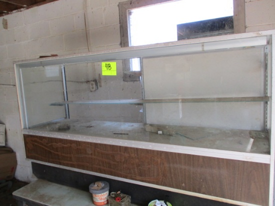 LOT-(3) GLASS DISPLAY CABINETS