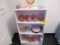 SHELF UNIT WITH 21 ASST PCS OF CRAFTED SALT ITEMS AND (1)  FOOT DETOXERS
