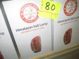 HIMALAYAN PINK & WHITE 18-24 LB SALT LAMP-$45.00 RETAIL