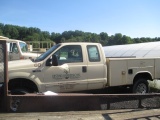 2001 FORD F-250 SUPER DUTY EXTENDED CAB 4 WD WITH PLOW