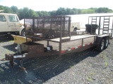 20 FT TRAILER-SIDE AND REAR RAMPS-BILL OF SALE ONLY-NO TITLE