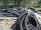 LOT-MISC COILED DRAINAGE PIPE/PVC PIPE/CRACKED POND TUB/MISC