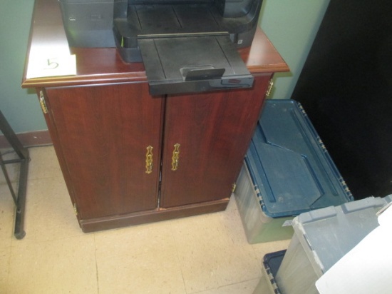CABINET 26 X 20 X 30 T WITH OFFICE SUPPLY  CONTENTS