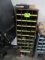 WHEEL WEIGHT CABINET & CONTENTS