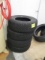(4) USED TIRES LT245/75/R17