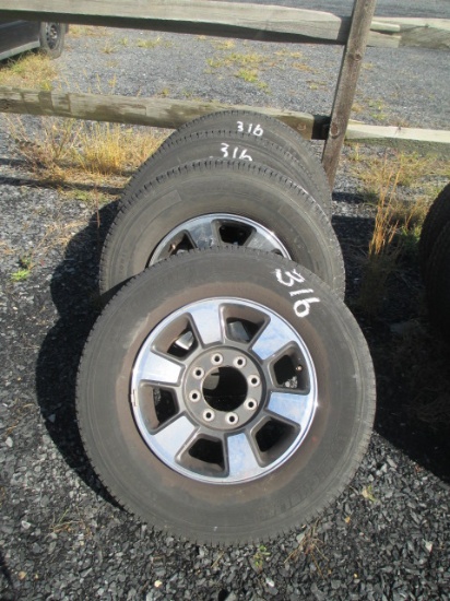 TIRES-WHEELS-USED