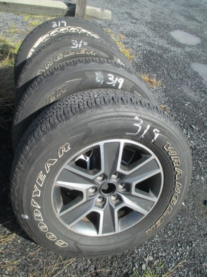 TIRES-WHEELS-USED