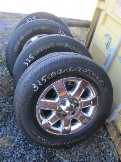 TIRES-WHEELS-USED