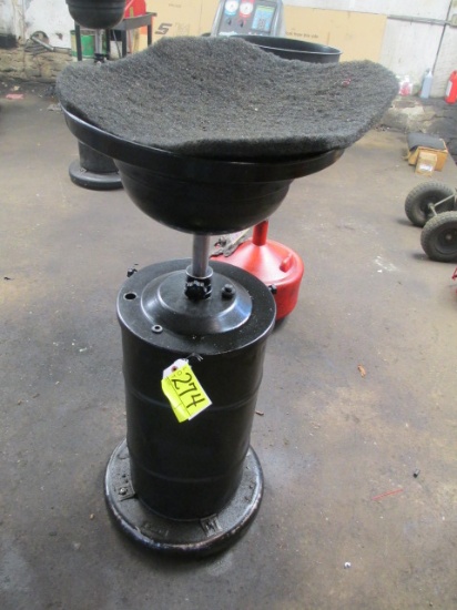 ROLLING WASTE OIL COLLECTION TANK