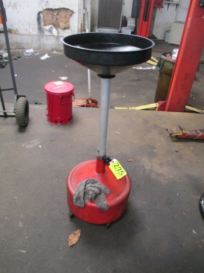 ROLLING WASTE OIL COLLECTION TANK