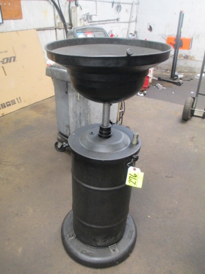 ROLLING WASTE OIL COLLECTION TANK